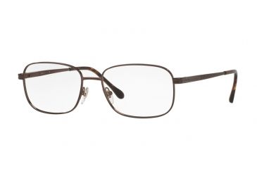 Image of Sferoflex SF2274 Single Vision Prescription Eyeglasses 441-54 - Dark Shiny Brown Frame