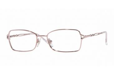 Image of Sferoflex SF2535 Eyeglasses Styles - Light Pink Frame w/Non-Rx 51 mm Diameter Lenses, 299-5117
