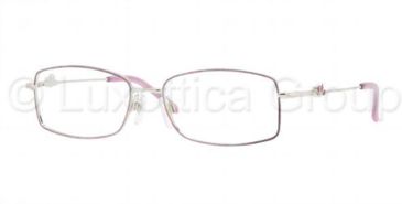 Image of Sferoflex SF2552 Single Vision Prescription Eyewear S699-5416 - Palladium+pink Paper 