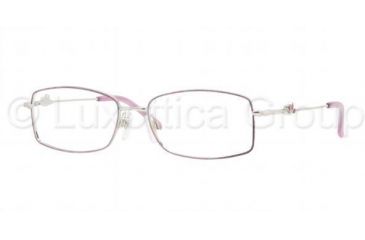 Image of Sferoflex SF2552 Eyeglass Frames S699-5416 - Palladium+pink Paper 