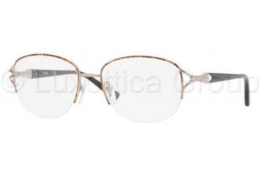 Image of Sferoflex SF2561B Progressive Prescripton Eyeglasses S698 -5217 - Pale Gold+spot.red Pap 