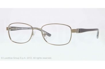 Image of Sferoflex SF2570 Eyeglass Frames 492-52 - Dark Shiny Gunmetal Frame, Demo Lens Lenses