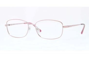 Image of Sferoflex SF2573 Progressive Prescription Eyeglasses 490-53 - Shiny Pink Frame