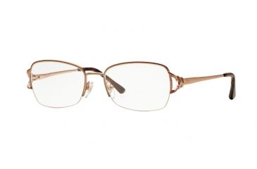 Image of Sferoflex SF2575 Eyeglass Frames 488-51 - Shiny Copper Frame