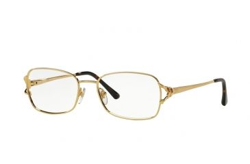 Image of Sferoflex SF2576 Bifocal Prescription Eyeglasses 493-52 - Shiny Gold Frame