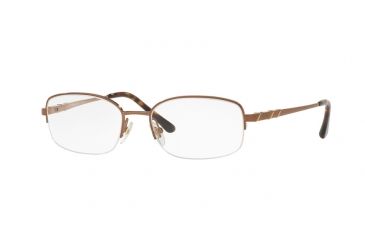 Image of Sferoflex SF2579 Single Vision Prescription Eyeglasses 472-51 - Brown Frame