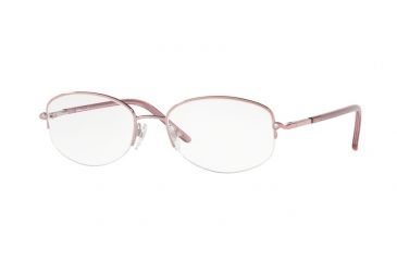 Image of Sferoflex SF2587B Single Vision Prescription Eyeglasses 299-53 - Rose Frame
