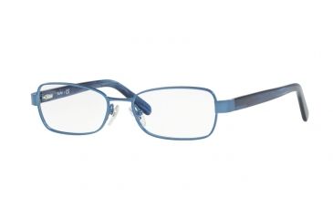 Image of Sferoflex SF2589 Eyeglass Frames 277-51 - Blue Frame