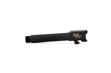 Image of SGM Tactical Glock 19 Compatible Match Barrel Threaded Nitride, Black, SGMTGB19TN