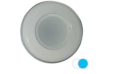 Image of Shadow-Caster LED Lighting Blue/White Dimmable White Powder Coat Down Light 2-Color 70120