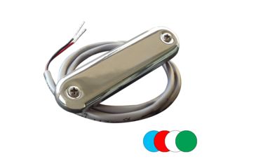 Image of Shadow-Caster LED Lighting Courtesy Light w/2' Lead Wire - 316 SS Cover - RGB Multi-Color - 4-Pack 62547