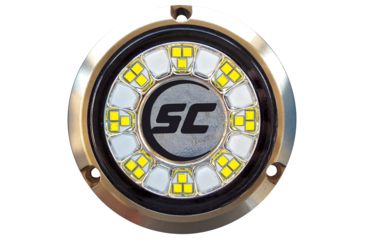 Image of Shadow-Caster LED Lighting SCR-24 Bronze Underwater Light - 24 LEDs - Great White 65909