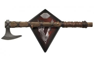 Image of Shadow Cutlery Vikings - Axe of Ragnar Lothbrok - Limited Edition, Brown/Silver, 2.4LB SH8000LE
