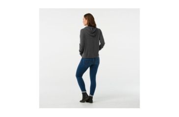Image of Smartwool Shadow Pine Sweater Jacket-Women's, Medium Gray Heather, Extra Small, SW000324084-XS
