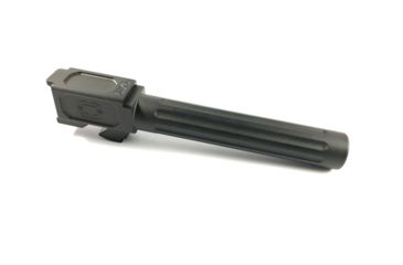 Image of Shadow Systems G17 Match Barrel,Gen1-4,Unthreaded Fluted,Black DLC SG9F-01-03F-DLC