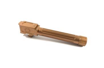 Image of Shadow Systems G19 Match Barrel,Gen1-5,Threaded Fluted,Bronze TiN SG9C-01-03TF-BRZ