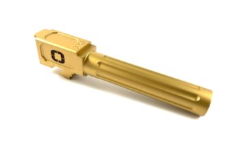 Image of Shadow Systems G19 Match Barrel,Gen1-5,Unthreaded Fluted,Gold TiN SG9C-01-03F-TIN