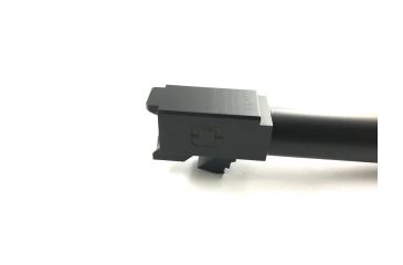 Image of Shadow Systems Match Barrel, G19 Compatible, Standard Profile, Nitride, Black, SG9C-01-03-DLC