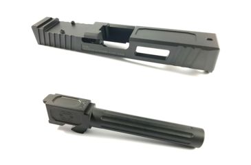 Image of Shadow Systems OpticsPlanet Combat Special Glock 17 Pistol Slide Gen 4 with Match Barrel - Black