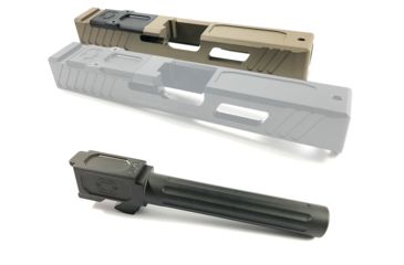 Image of Shadow Systems OpticsPlanet Combat Special Glock 17 Pistol Slide Gen 4 with Match Barrel - FDE