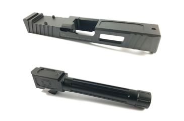 Image of Shadow Systems OpticsPlanet Combat Special Glock 17 Pistol Slide Gen 4 with Match Threaded Barrel - Black