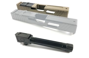 Image of Shadow Systems OpticsPlanet Combat Special Glock 17 Pistol Slide Gen 4 with Match Threaded Barrel - FDE