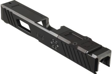 Image of OpticsPlanet Exclusive Shadow Systems OpticsPlanet Exclusive Combat Special Glock 19 Gen3 Pistol Slide w/Cover Plate, DLC, Black, SG9C-00-02OP-DLC