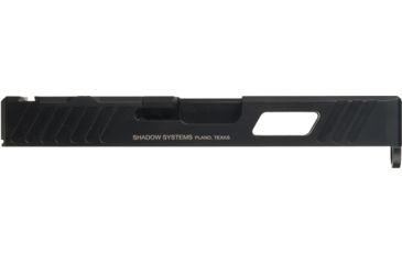 Image of OpticsPlanet Exclusive Shadow Systems OpticsPlanet Exclusive Combat Special Glock 19 Gen3 Pistol Slide w/Cover Plate, DLC, Black, SG9C-00-02OP-DLC