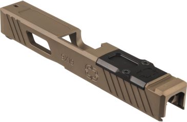 Image of OpticsPlanet Exclusive Shadow Systems OpticsPlanet Exclusive Combat Special Glock 19 Gen3 Pistol Slide w/Cover Plate, Flat Dark Earth, SG9C-00-02OP-FDE