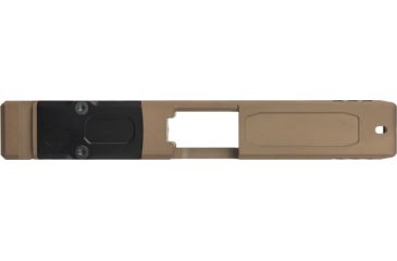 Image of OpticsPlanet Exclusive Shadow Systems OpticsPlanet Exclusive Combat Special Glock 19 Gen3 Pistol Slide w/Cover Plate, Flat Dark Earth, SG9C-00-02OP-FDE