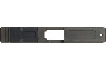 Image of Shadow Systems OpticsPlanet Combat Special Glock 19 Gen4 Pistol Slide w/Cover Plate, DLC, Black, SG9C-00-02OP4-DLC