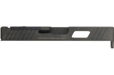 Image of Shadow Systems OpticsPlanet Combat Special Glock 19 Gen4 Pistol Slide w/Cover Plate, DLC, Black, SG9C-00-02OP4-DLC