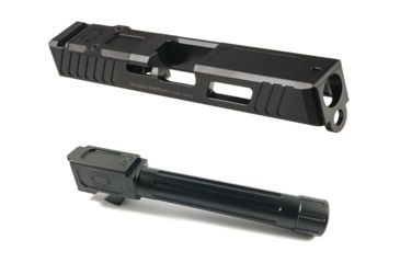 Image of Shadow Systems OpticsPlanet Combat Special Glock 19 Pistol Slide Gen 3 with Match Threaded Barrel - Black
