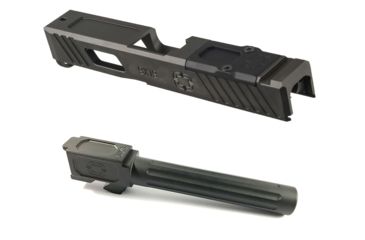 Image of Shadow Systems OpticsPlanet Combat Special Glock 19 Pistol Slide Gen 4 with Match Barrel - Black
