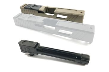 Image of Shadow Systems OpticsPlanet Combat Special Glock 19 Pistol Slide Gen 4 with Match Threaded Barrel - FDE