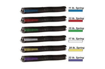 Image of Shadow Systems Recoil Spring Assembly, Stainless Steel, Complete Rod/Spring, Black, SG9C-00-04-STS