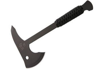 Image of Shadow Tech Shadow Hawk Axe, 7in, Black, Paracord Wrapped Handle STK131BW