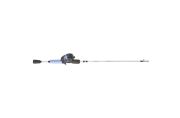 Image of Shakespeare Agility Gel-Tech Spincast Combo, 3.0/1, Right, 6, 6ft. Rod Length, Medium Power, Fast Action, 2 Pieces Rod, Purple, AGGT6/602MP