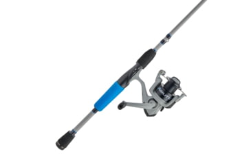 Image of Shakespeare Agility Gel-Tech Spinning Combo, 5.2/1, Right/Left, 35, 6ft. 6in. Rod Length, Medium Power, Fast Action, 2 Pieces Rod, Blue, AGGT35/662M