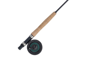 Image of Shakespeare Cedar Canyon Premier Fly Kit, 1.0/1, Right/Left, 5/6, 9ft. Rod Length, Fly Power, 4 Pieces Rod, Black, SKITCCP9F56W
