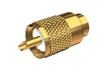Image of Shakespeare Gold Plated PL-259 Connector, New Condition SHA-PL-259-G