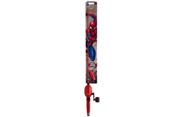 Image of Shakespeare Marvel Spider-Man Advanced Kit, 5, 2ft. 6in. Rod Length, Medium Power, 1 Piece Rod, SPMANKIT-A