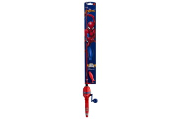 Image of Shakespeare Marvel Spider-Man Beginner Kit, 3.1/1, 5, 2ft. 6in. Rod Length, Medium Power, 1 Piece Rod, SPMANKIT-B