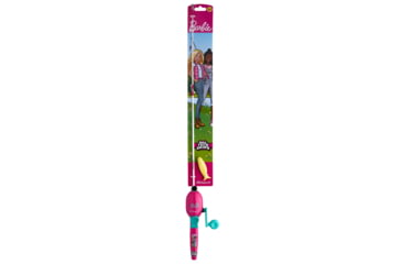 Image of Shakespeare Mattel Barbie Beginner Kit, 3.1/1, 5, 2ft. 6in. Rod Length, Medium Power, 1 Piece Rod, BARBIEKIT-B