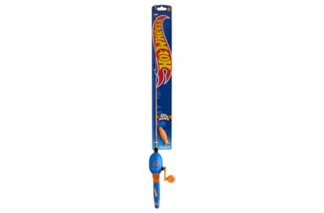 Image of Shakespeare Mattel Hot Wheels Combo, 3.1/1, 5, 2ft. 6in. Rod Length, Medium Power, 1 Piece Rod, HOTWHLSKIT-B
