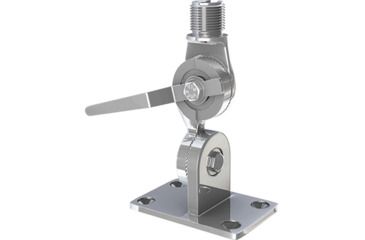 Image of Shakespeare Ratchet mount, stainless steel w/handle, New Condition SHA-4187-BX