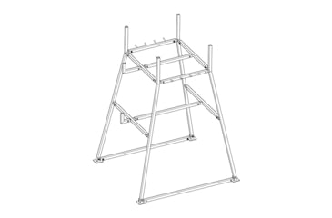 Image of Shappell Jet Sled Display Rack