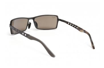 Image of Maui Jim Shark Pit Sunglasses w/ Brushed Bronze Frame and HCL Bronze Lenses - H228-20, Back View