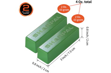 Image of Sharpal Buffing Compound Green 2oz