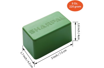 Image of Sharpal Buffing Compound Green 8oz
